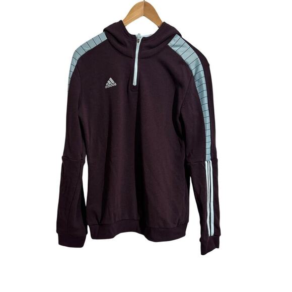 Adidas Women M Tiro VIP Soccer Hoodie Athletic Performance Athleisure - Picture 1 of 9